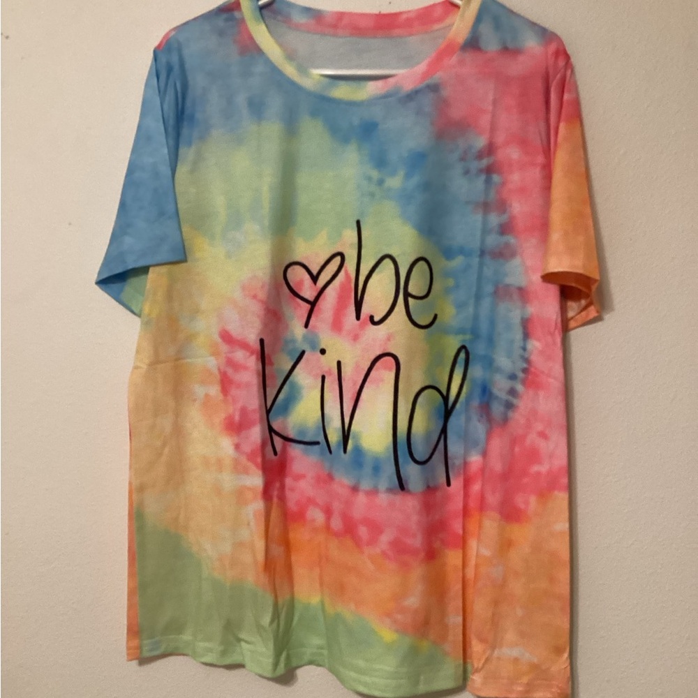 Unbranded NWT graphic tee “Be Kind.” XL price as marked
